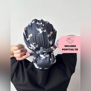 Hello Headband DuoStyle Scrub Hat - Storks